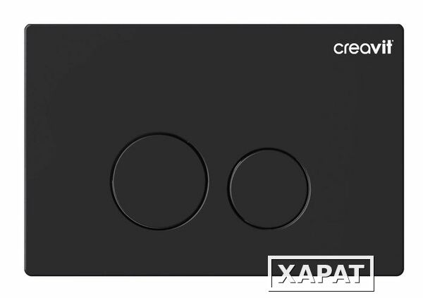 Фото CREAVIT GP9002.01 Кнопка для инсталляции TERRA черная матовая GP9002.01