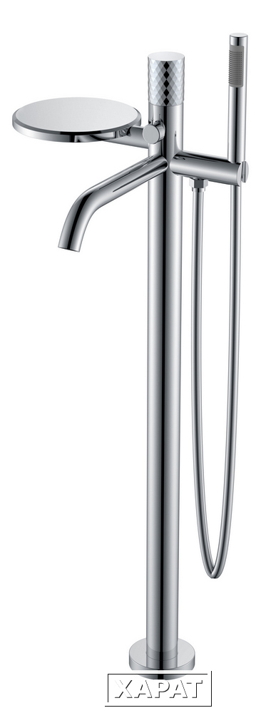 Фото Boheme Stick 129-CRCR Смеситель напольный CHROME DIAMOND CHROME