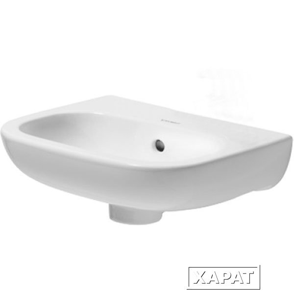 Фото Раковина с полупъедесталом Duravit D-Code 7053600002/8571800002