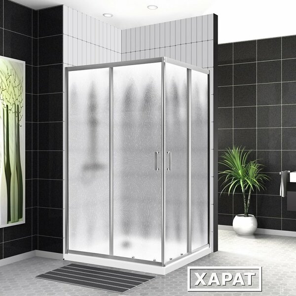 Фото Душевой уголок BelBagno UNO-195-AH-2-120/100-CH-CR