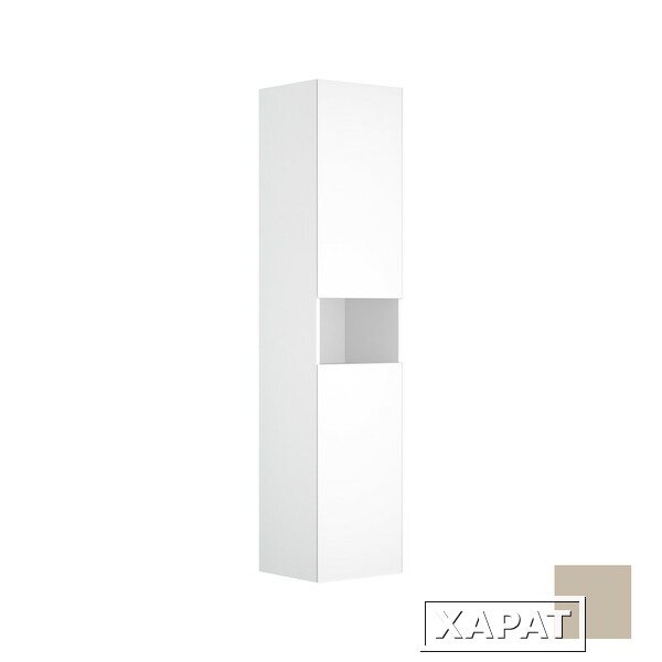 Фото Высокий шкаф-пенал KEUCO STAGELINE (32831180101) 40x180x36 см, кашемир