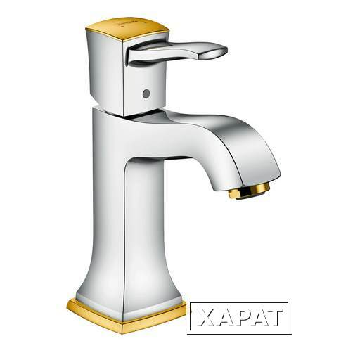 Фото Смеситель Hansgrohe Metropol Classic 31300090 для раковины, хром/золото