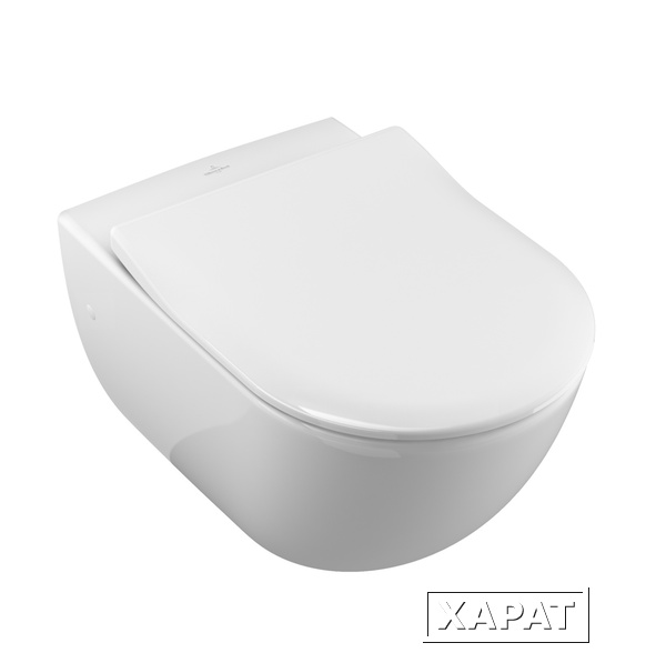 Фото Villeroy & Boch SUBWAY 66001001 - Подвесной унитаз 56*37 см