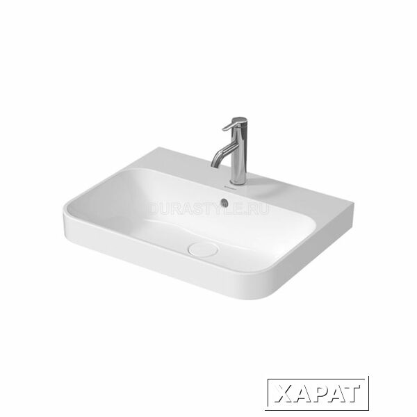 Фото Раковина 60 см Duravit Happy D.2 Plus 2360600000, белый