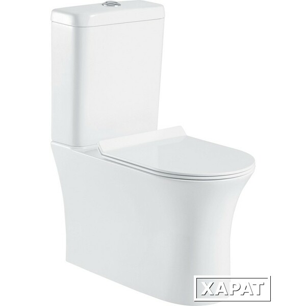 Фото Унитаз компакт BelBagno Ancona BB1224CPR-P