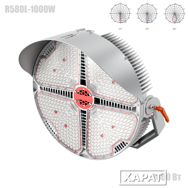 Фото Круглосимметричный мачтовый светодиодный прожектор R580L-1000W, 1000 Вт