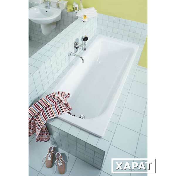 Фото Стальная ванна Kaldewei Saniform 175x75 112200013001 mod.374 easy-clean