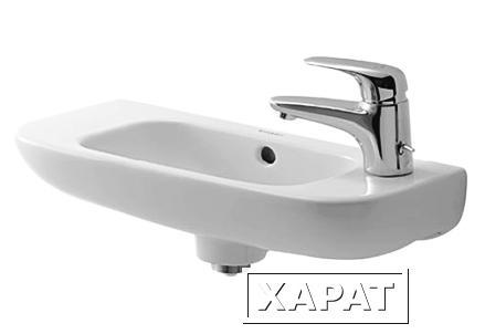 Фото Раковина Duravit D-Code 07065000082 50 для смесителя справа 1 готовое отверстие