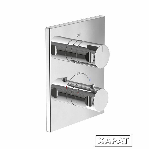 Фото Термостат Villeroy & Boch TVD00065200061 для душа, хром