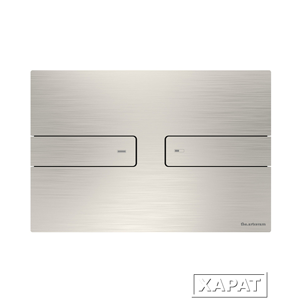 Фото Кнопка смыва ArtCeram Inox 712.000.BS сталь матовая