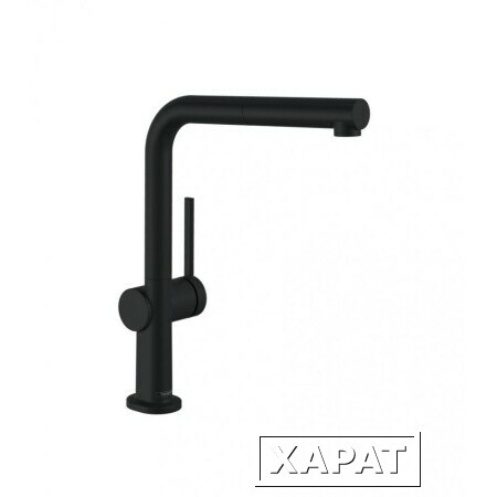 Фото Смеситель для кухни Hansgrohe Talis M54 (72808670) черный матовый