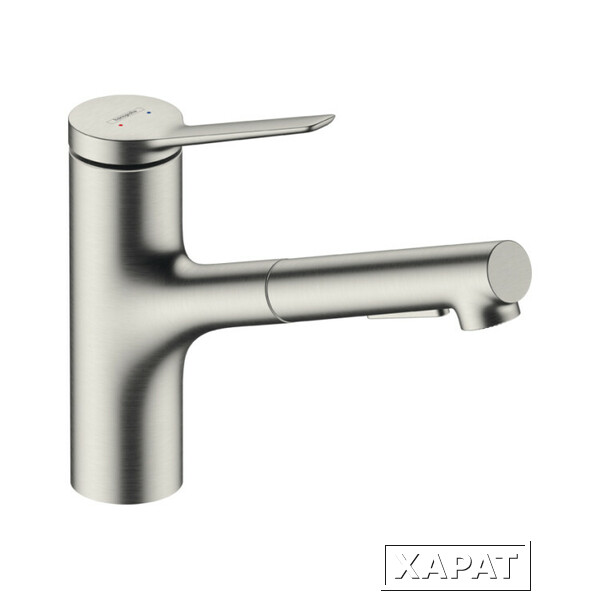 Фото Смеситель для кухни Hansgrohe Zesis M33 (74800800) сталь