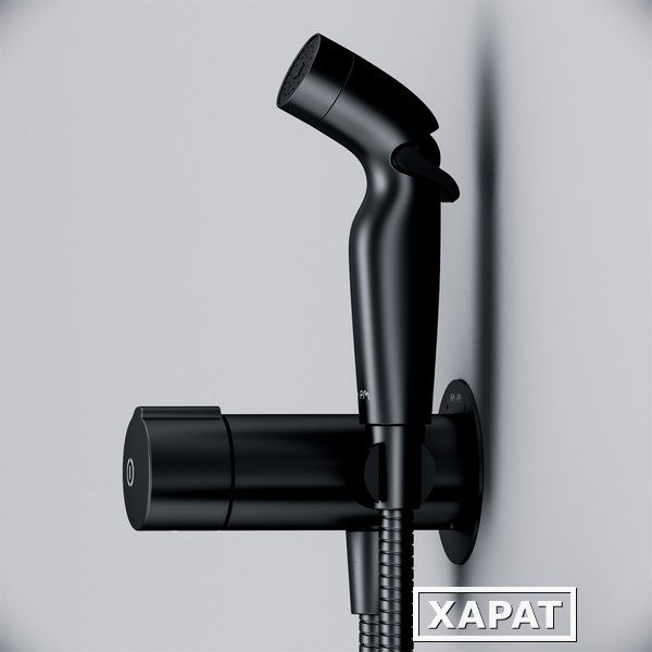 Фото Гигиенический душ с нажимным смесителем Am.Pm X-Joy (F0H85A522) черный