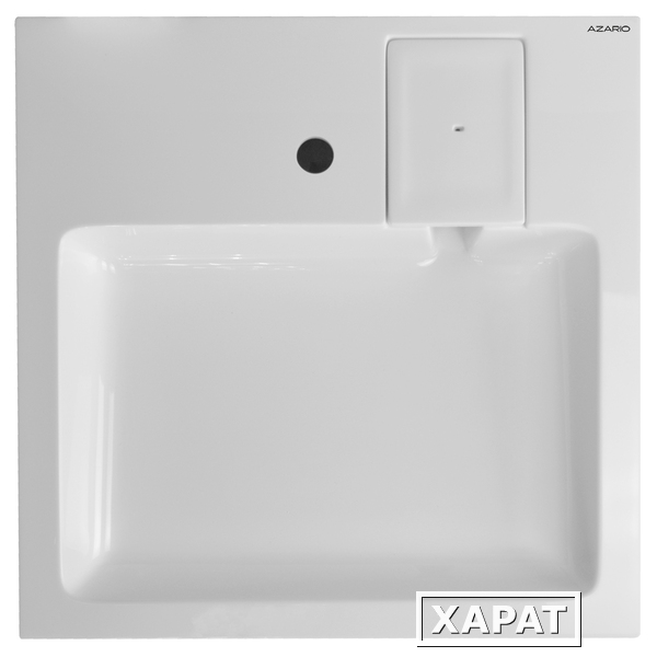 Фото Раковина из литьевого мрамора Azario Slim (CS00086608   ) Белый