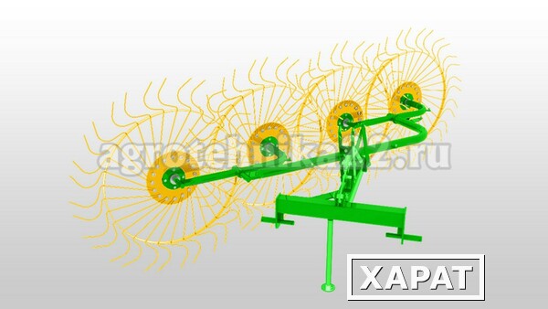 Фото Грабли-сеноворошилки Flagman RR-04