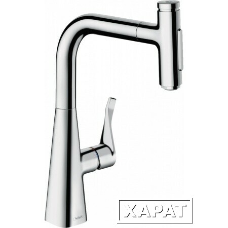 Фото Смеситель для кухни Hansgrohe Metris Select M71 (73817000) хром