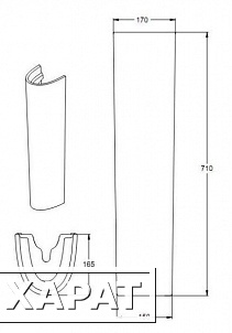 Фото Пьедестал для раковины Ideal Standard Eurovit plus W311101