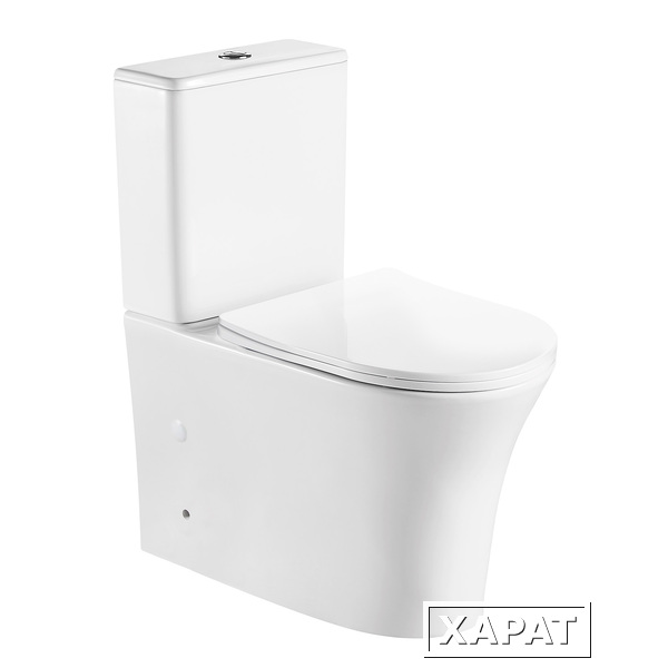 Фото Унитаз-компакт Azario ANTEO ROUND (AZ-1219A) Белый