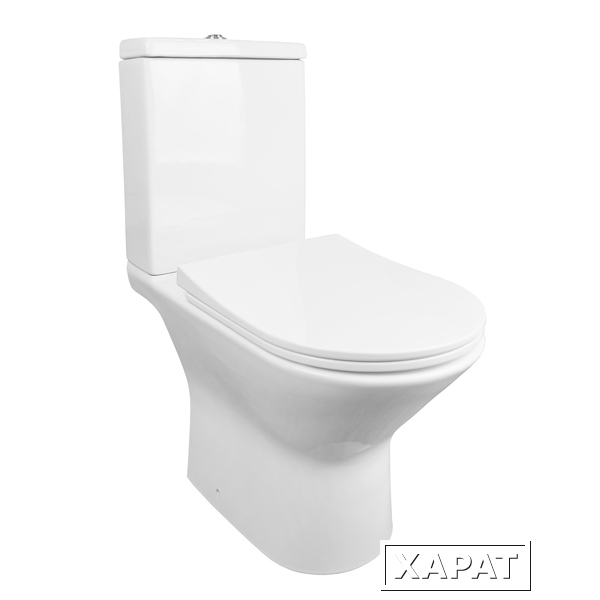 Фото Унитаз-компакт Azario FRETTA NEW (AZ-1223B) Белый