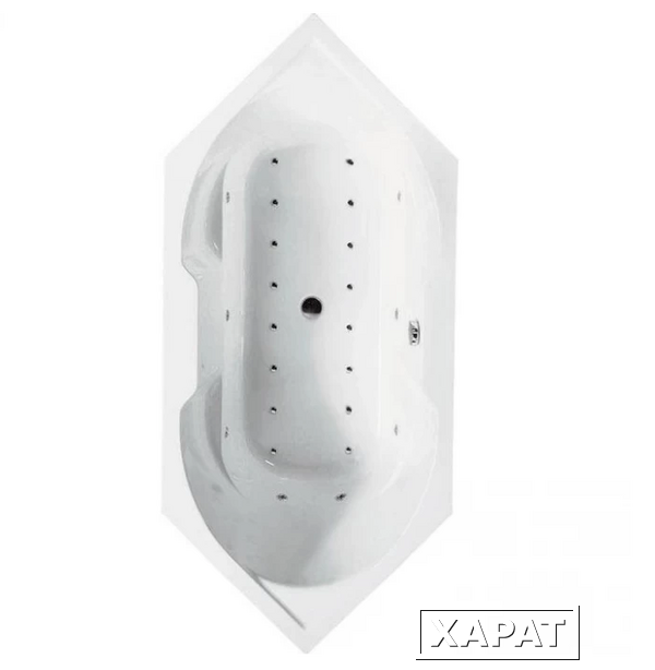 Фото Ванна акриловая Hansgrohe Pharo Whirlpool Victoria 325 21327000