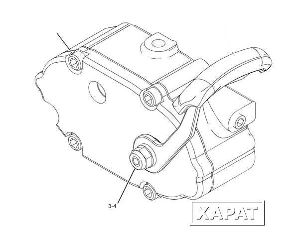 Фото 344-7849 Механизм поворота Caterpillar