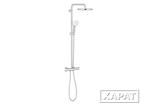 Фото Душевая система GROHE Tempesta System 250 (26670001) с термостатом для душа, хром