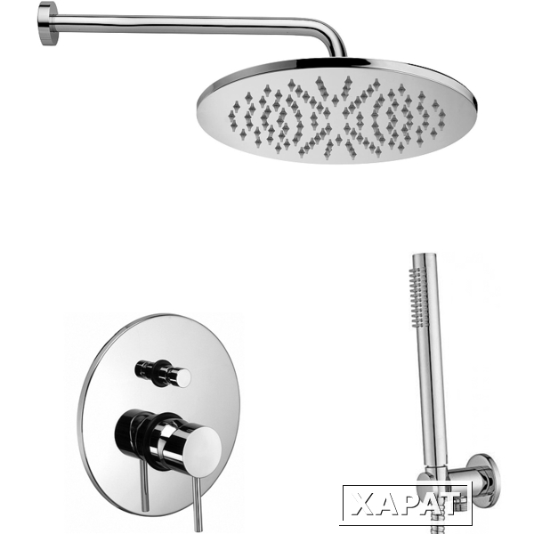 Фото Душевая система Paffoni Light KITLIG015CR Хром