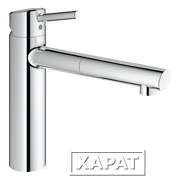 Фото Grohe Concetto 31129001 Смеситель для кухни, выдвижной излив