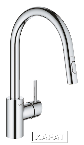 Фото Grohe Concetto 31483002 Смеситель для кухни, выдвижной излив