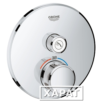 Фото Grohe SmartControl 29118000 Термостат для душа, встраиваемый без подключения шланга