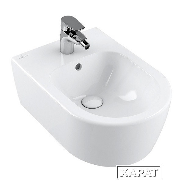 Фото Villeroy Boch Avento 540500R1 Биде подвесное ceramicplus (альпийский белый)