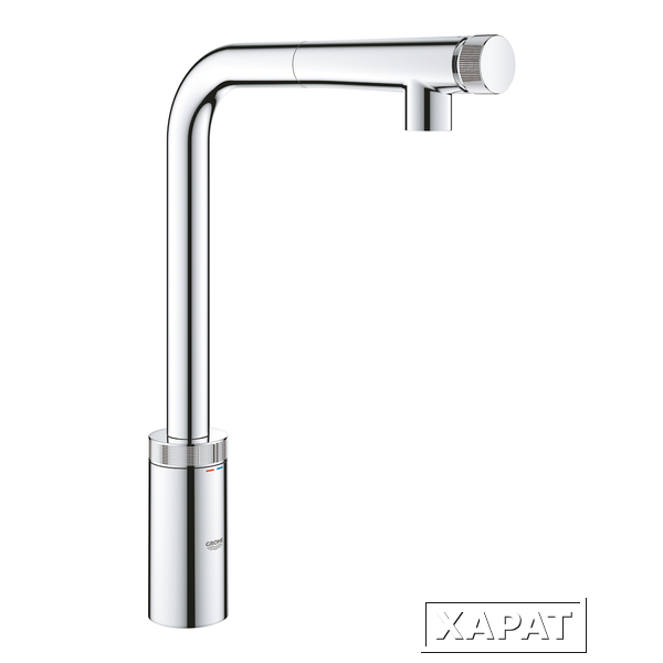 Фото Grohe Minta 31613000 Смеситель для кухни, сенсорный, выдвижной излив