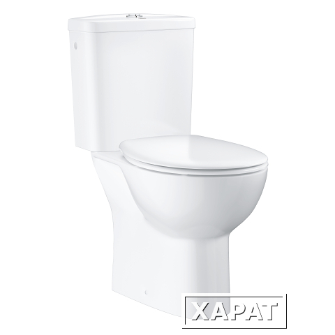 Фото Grohe Bau Ceramic 39496000 Унитаз напольный, безободковый