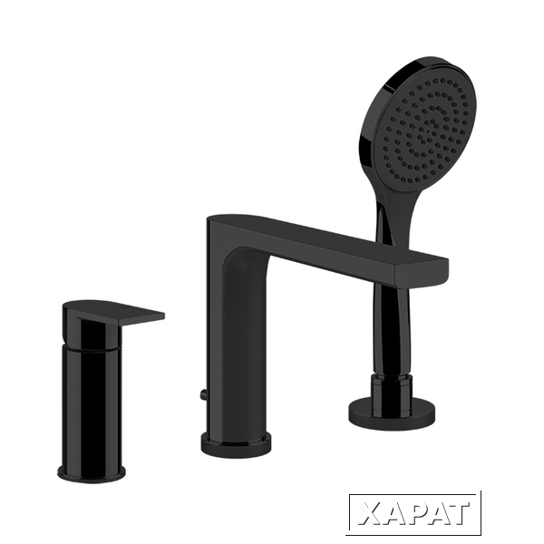 Фото Смеситель для ванны Gessi Emporio Via manzoni (38634#299) Черный