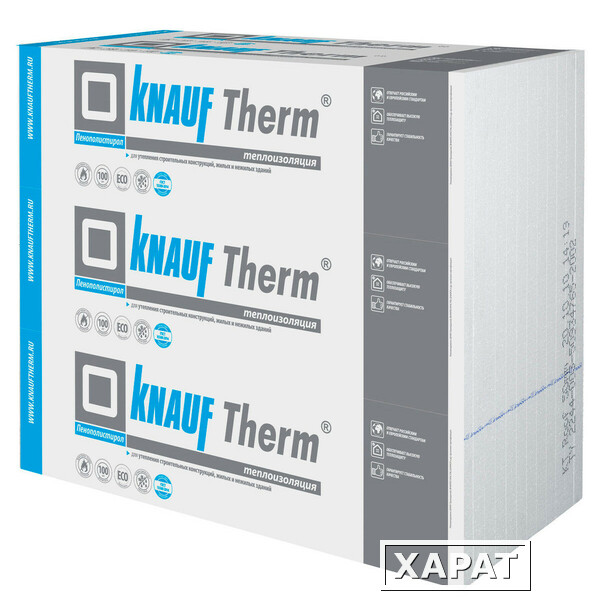 Фото Пенопласт KNAUF Therm  ПАНЕЛЬ 100х1000х1200 мм