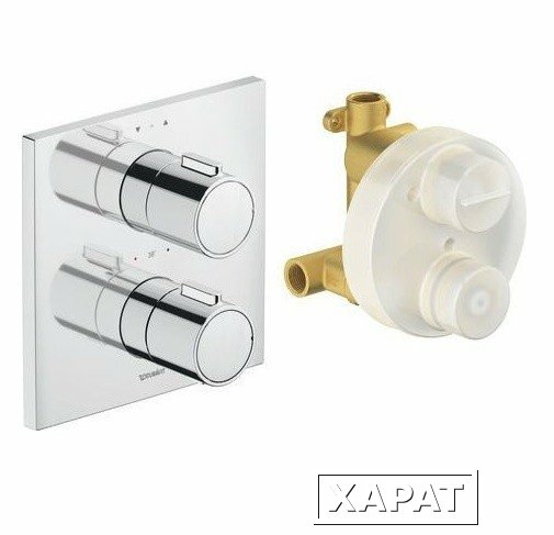 Фото Термостатический смеситель Duravit Thermostatic (TH4200007010) для ванны