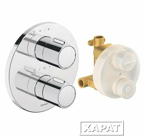 Фото Термостатический смеситель Duravit Thermostatic TH4200008010 для ванны