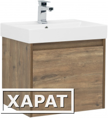 Фото Тумба с раковиной Aquanet Nova Lite 60,5 см (00254694) Дуб рустикальный