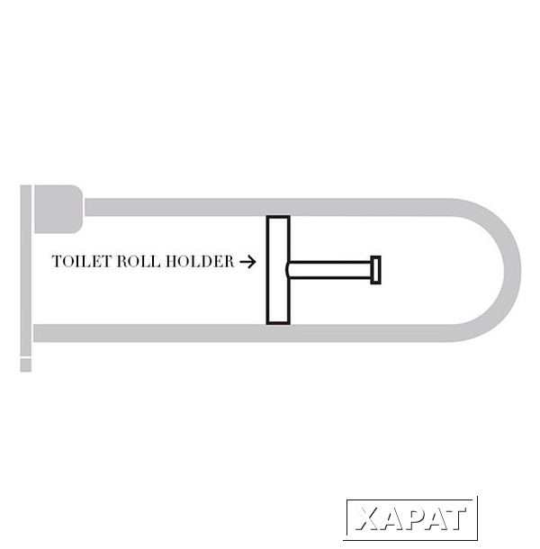 Фото Держатель туалетной бумаги Ideal Standard Contour 21 (S6363AC) белый