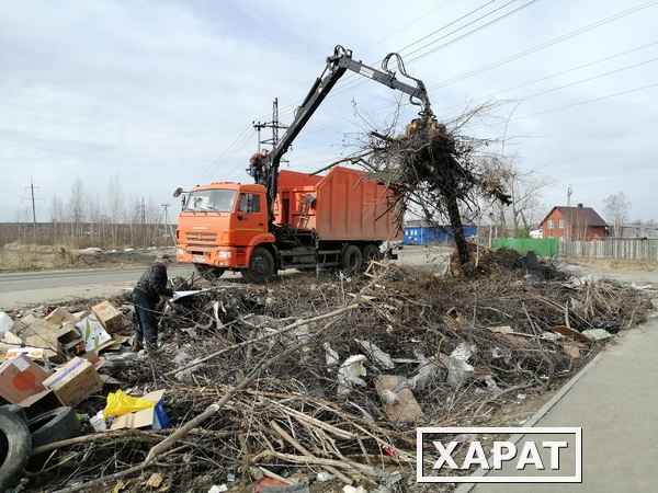 Фото Вывоз строительного мусора, снега