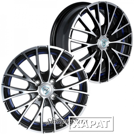 Фото NZ Wheels F-2 6.5x16/4x98 D58.6 ET38 BKFBSI