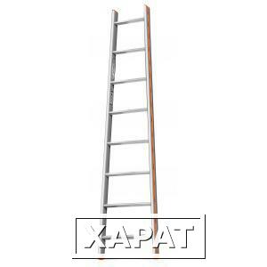 Фото Приставная лестница 9 ступеней эйфель комфорт-профи-пирамида