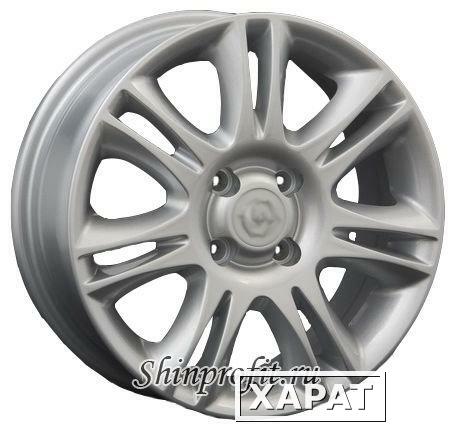 Фото Replica RN22 6x15/4x100 D60.1 ET43 Silver