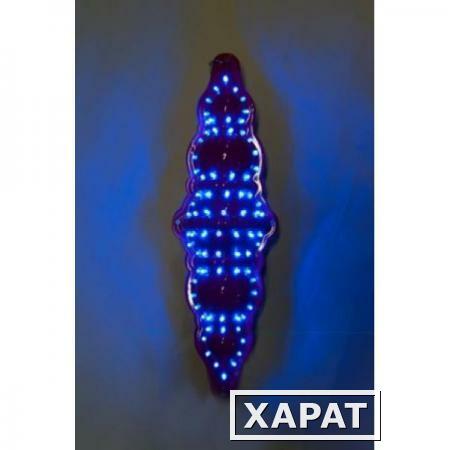 Фото Новогодняя светодиодная игрушка Сосулька, высота 500 мм (красный)
