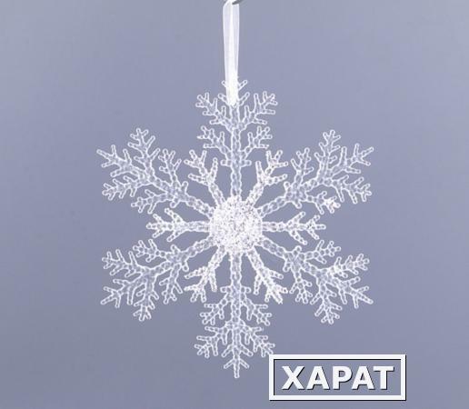 Фото Изделие декоративное "снежинка" диаметр=21 см. Polite Crafts&amp;gifts (788-031)