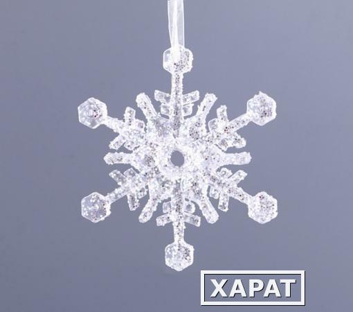 Фото Изделие декоративное "снежинка" диаметр=11 см. Polite Crafts&amp;gifts (788-029)