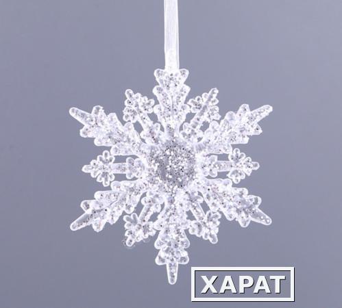 Фото Изделие декоративное "снежинка" диаметр=11 см. Polite Crafts&amp;gifts (788-030)