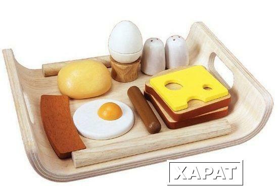 Фото Деревянный игрушечный набор Завтрак (k3415)