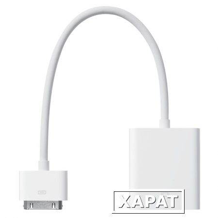 Фото Apple Адаптер APPLE iPad Dock Connector to VGA Adapter (MC552ZM/B)