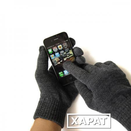 Фото Weskent Перчатки Weskent Gloves Black с токопроводящей нитью для iPhone/iPad/iPod
